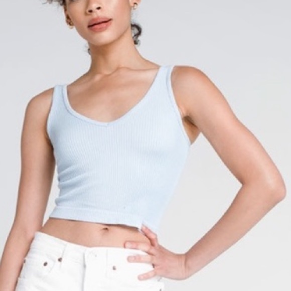 Free people Solid Brami in sky M/L - Picture 2 of 4